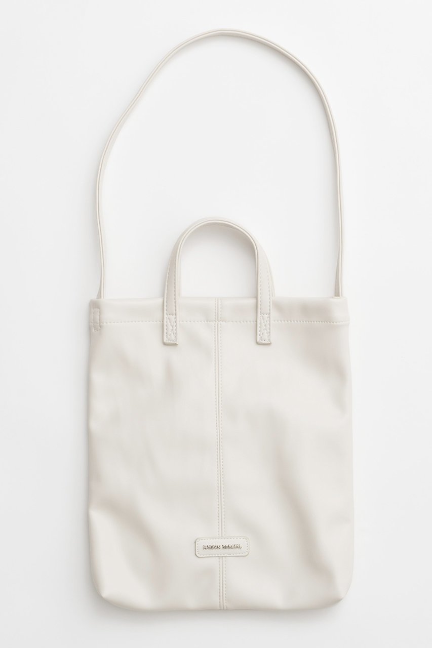 【メゾンスペシャル/MAISON SPECIAL】のLogo Tote Bag/ロゴトートバッグ インテリア・キッズ・メンズ・レディースファッション・服の通販 founy(ファニー) 　ファッション　Fashion　レディースファッション　WOMEN　バッグ　Bag　リアル　Real　NEW・新作・新着・新入荷　New Arrivals　O.WHT(オフホワイト)|ID: prp329100004162608 ipo3291000000028743673