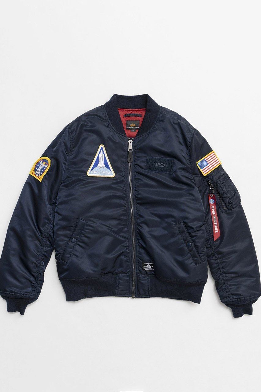 【メゾンスペシャル/MAISON SPECIAL】の【ALPHA/アルファ】MA-1 NASA GEN II CORE SPEC/MA-1 NASA GEN II CORE SPEC インテリア・キッズ・メンズ・レディースファッション・服の通販 founy(ファニー) 　ファッション　Fashion　レディースファッション　Fashion for Women　アウター　Coat / Outerwear Collection　レディースジャケット・軽アウター　Jackets　ブルゾンジャケット・スポーティアウター　Blouson Jackets　MA-1ジャケット　MA-1 Bomber Jackets / Flight Jackets　ジャケット　Jacket, Outerwear　ブルゾン　Blouson, Bomber Jacket　ミリタリー　Military, Army Style　リラックス　Relax, Relaxed Fit　ワイド　Wide, Wide Fit　NVY(ネイビー)|ID: prp329100004162609 ipo3291000000032942240