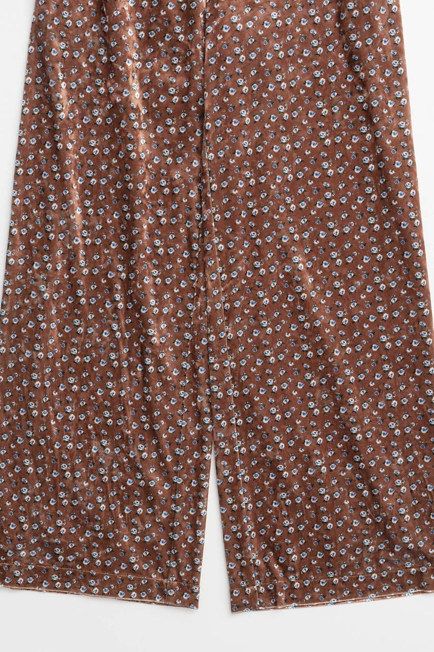 【メゾンスペシャル/MAISON SPECIAL】のFlower Velor Easy Pants/フラワーベロアイージーパンツ 人気、トレンドファッション・服の通販 founy(ファニー) 　ファッション　Fashion　レディースファッション　Fashion for Women　パンツ　Pants & Trousers　シンプル　Simple, Minimal　ベロア　Velour, Soft Velvet　ワイド　Wide, Wide Fit　other-3|ID: prp329100004162612 ipo3291000000032923199
