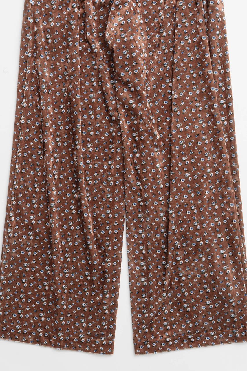 【メゾンスペシャル/MAISON SPECIAL】のFlower Velor Easy Pants/フラワーベロアイージーパンツ 人気、トレンドファッション・服の通販 founy(ファニー) 　ファッション　Fashion　レディースファッション　Fashion for Women　パンツ　Pants & Trousers　シンプル　Simple, Minimal　ベロア　Velour, Soft Velvet　ワイド　Wide, Wide Fit　other-6|ID: prp329100004162612 ipo3291000000032923233