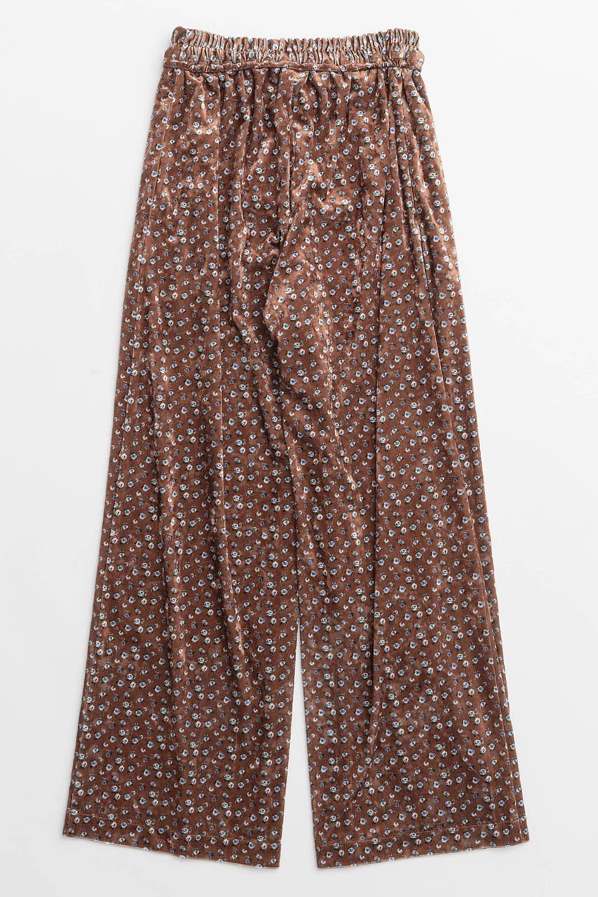 【メゾンスペシャル/MAISON SPECIAL】のFlower Velor Easy Pants/フラワーベロアイージーパンツ 人気、トレンドファッション・服の通販 founy(ファニー) ファッション Fashion レディースファッション Fashion for Women パンツ Pants & Trousers シンプル Simple, Minimal ベロア Velour, Soft Velvet ワイド Wide, Wide Fit other-4|ID: prp329100004162612 ipo3291000000035394838