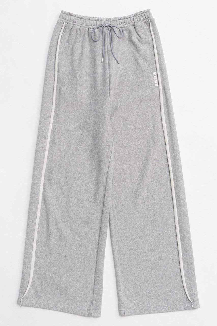 【メゾンスペシャル/MAISON SPECIAL】のFOAM Printing Sweatpants/FOAMプリントスウェットパンツ インテリア・キッズ・メンズ・レディースファッション・服の通販 founy(ファニー) 　ファッション　Fashion　レディースファッション　Fashion for Women　パンツ　Pants & Trousers　春　Spring　秋　Autumn　スウェット / スエット　Sweatshirt, Sweatwear　セットアップ　Set-Up, Coordinated Outfit　プリント　Print, Printed Pattern　ポケット　Pocket, Pocket Detail　ポロシャツ　Polo Shirt, Collared Tee　リラックス　Relax, Relaxed Fit　ワイド　Wide, Wide Fit　ワンポイント　One Point, Statement Accent　GRY(グレー)|ID: prp329100004162613 ipo3291000000032935555
