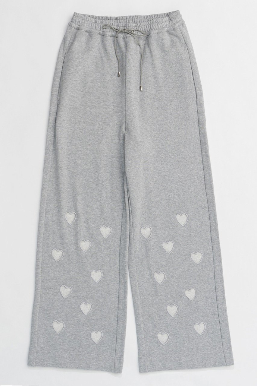 【メゾンスペシャル/MAISON SPECIAL】のMany Heart Cutouts Sweatpants/メニーハートスウェットパンツ 人気、トレンドファッション・服の通販 founy(ファニー) 　ファッション　Fashion　レディースファッション　WOMEN　パンツ　Pants　ストレート　Straight　セットアップ　Set Up　ワイド　Wide　おすすめ　Recommend　 other-1|ID: prp329100004162614 ipo3291000000028743696