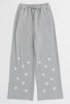 【メゾンスペシャル/MAISON SPECIAL】のMany Heart Cutouts Sweatpants/メニーハートスウェットパンツ GRY(グレー)|ID:prp329100004162614