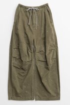 【メゾンスペシャル/MAISON SPECIAL】のRhinestone Snow Pants/ラインストーンスノーパンツ KHK(カーキ)|ID: prp329100004162615 ipo3291000000035491973