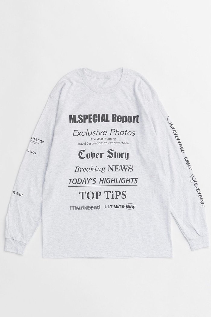 【メゾンスペシャル/MAISON SPECIAL】のMAGAZINE HEADING Long Sleeve T-shirt/MAGAZINE HEADINGロングスリーブTシャツ インテリア・キッズ・メンズ・レディースファッション・服の通販 founy(ファニー) https://founy.com/ ファッション Fashion レディースファッション WOMEN トップス・カットソー Tops/Tshirt シャツ/ブラウス Shirts/Blouses ロング / Tシャツ T-Shirts カットソー Cut and Sewn ウォッシャブル Washable グラフィック Graphic スリーブ Sleeve フロント Front ロング Long NEW・新作・新着・新入荷 New Arrivals 雑誌 Magazine |ID: prp329100004162618 ipo3291000000028743711