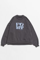 【メゾンスペシャル/MAISON SPECIAL】のFOAM Puff Printing Pullover/FOAM発泡プリントプルオーバー C.GRY(チャコールグレー)|ID:prp329100004162620