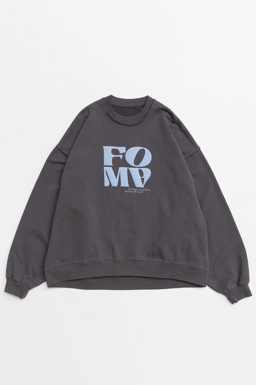 【メゾンスペシャル/MAISON SPECIAL】のFOAM Puff Printing Pullover/FOAM発泡プリントプルオーバー インテリア・キッズ・メンズ・レディースファッション・服の通販 founy(ファニー) 　ファッション　Fashion　レディースファッション　WOMEN　トップス・カットソー　Tops/Tshirt　シャツ/ブラウス　Shirts/Blouses　パーカ　Sweats　ロング / Tシャツ　T-Shirts　プルオーバー　Pullover　スウェット　Sweat　カットソー　Cut and Sewn　スウェット　Sweat　プリント　Print　NEW・新作・新着・新入荷　New Arrivals　春　Spring　秋　Autumn/Fall　C.GRY(チャコールグレー)|ID: prp329100004162620 ipo3291000000028743721