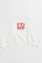 【メゾンスペシャル/MAISON SPECIAL】のFOAM Puff Printing Pullover/FOAM発泡プリントプルオーバー WHT(ホワイト)|ID: prp329100004162620 ipo3291000000028743722