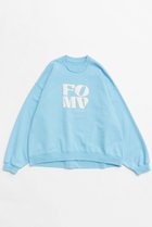 【メゾンスペシャル/MAISON SPECIAL】のFOAM Puff Printing Pullover/FOAM発泡プリントプルオーバー BLU(ブルー)|ID:prp329100004162620