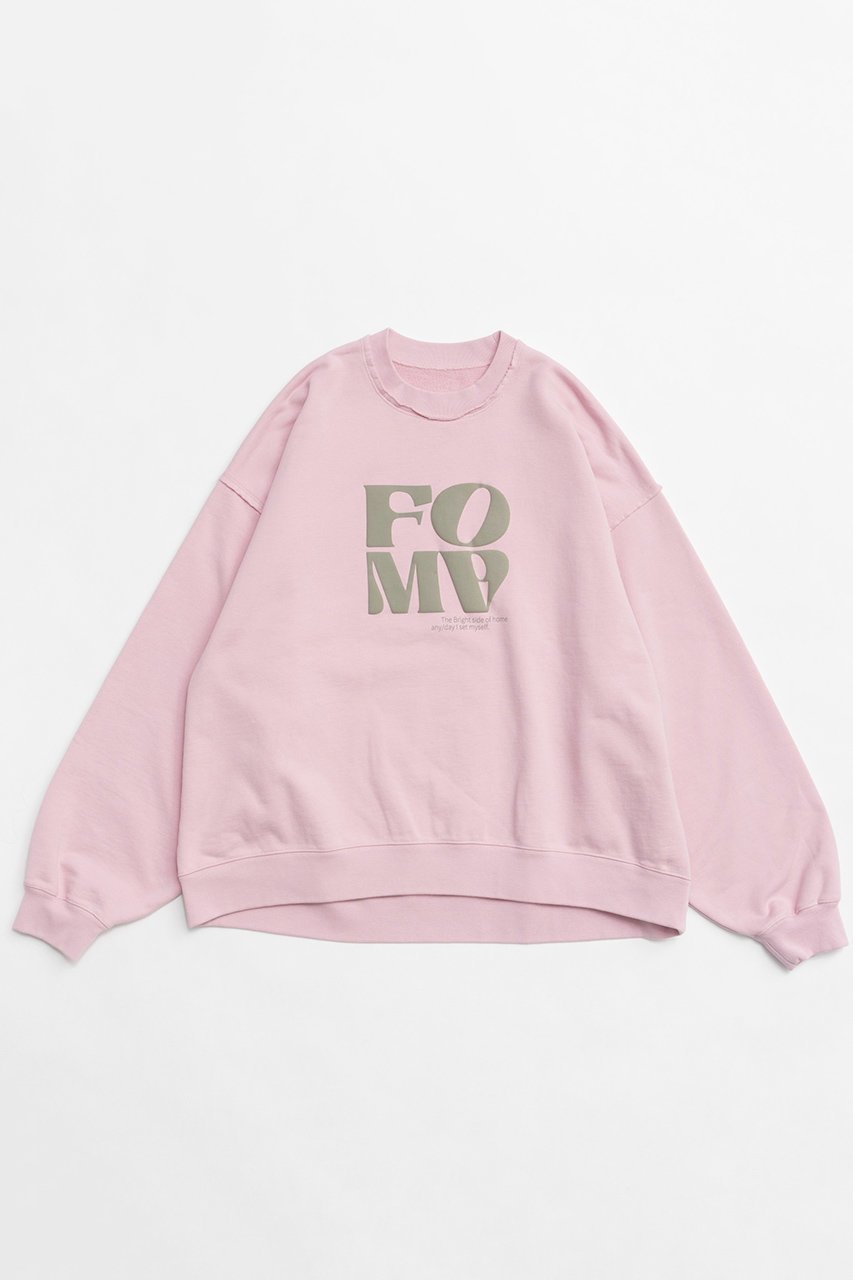 【メゾンスペシャル/MAISON SPECIAL】のFOAM Puff Printing Pullover/FOAM発泡プリントプルオーバー インテリア・キッズ・メンズ・レディースファッション・服の通販 founy(ファニー) 　ファッション　Fashion　レディースファッション　WOMEN　トップス・カットソー　Tops/Tshirt　シャツ/ブラウス　Shirts/Blouses　パーカ　Sweats　ロング / Tシャツ　T-Shirts　プルオーバー　Pullover　スウェット　Sweat　カットソー　Cut and Sewn　スウェット　Sweat　プリント　Print　NEW・新作・新着・新入荷　New Arrivals　春　Spring　秋　Autumn/Fall　PNK(ピンク)|ID: prp329100004162620 ipo3291000000028743724