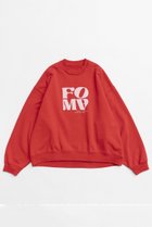 【メゾンスペシャル/MAISON SPECIAL】のFOAM Puff Printing Pullover/FOAM発泡プリントプルオーバー RED(レッド)|ID: prp329100004162620 ipo3291000000028743725