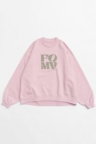 【メゾンスペシャル/MAISON SPECIAL】のFOAM Puff Printing Pullover/FOAM発泡プリントプルオーバー PNK(ピンク)|ID: prp329100004162620 ipo3291000000035922671