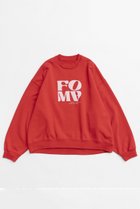 【メゾンスペシャル/MAISON SPECIAL】のFOAM Puff Printing Pullover/FOAM発泡プリントプルオーバー RED(レッド)|ID: prp329100004162620 ipo3291000000035922672