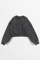 【メゾンスペシャル/MAISON SPECIAL】のTulle Layered Sweatshirt/チュールレイヤードスウェット GRY(グレー)|ID: prp329100004162621 ipo3291000000028743728