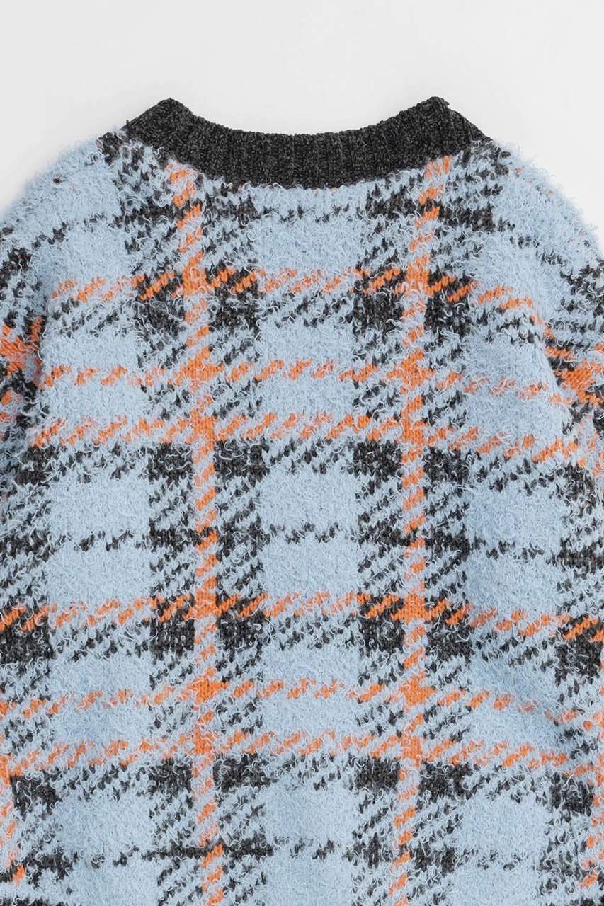 【メゾンスペシャル/MAISON SPECIAL】のPlaid Jacquard Knit Cardigan/ジャガードチェックカーディガン 人気、トレンドファッション・服の通販 founy(ファニー) 　ファッション　Fashion　レディースファッション　Fashion for Women　トップス・カットソー　Cut & Sew Tops　ニット　Knit Tops & Sweaters　カーディガン・羽織り　Layered Style Cardigans　アクリル　Acrylic Material　インナー　Innerwear　カーディガン　Cardigan, Knitwear　シンプル　Simple, Minimal　スウェット / スエット　Sweatshirt, Sweatwear　スラックス　Slacks, Dress Pants　チェック　Check, Plaid, Tartan　デニム　Denim, Jeans Material　羽織　Haori, Light Jacket　A/W・秋冬　Autumn/Winter　other-5|ID: prp329100004162624 ipo3291000000034909837