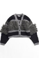 【メゾンスペシャル/MAISON SPECIAL】のMulti Fringe Cardigan/マルチフリンジカーディガン 人気、トレンドファッション・服の通販 founy(ファニー) ファッション Fashion レディースファッション WOMEN トップス・カットソー Tops/Tshirt ニット Knit Tops カーディガン Cardigans カーディガン Cardigan コンパクト Compact バランス Balance フリンジ Fringe ミックス Mix メッシュ Mesh NEW・新作・新着・新入荷 New Arrivals |ID:prp329100004162625