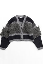 【メゾンスペシャル/MAISON SPECIAL】のMulti Fringe Cardigan/マルチフリンジカーディガン BLK(ブラック)|ID: prp329100004162625 ipo3291000000028743746