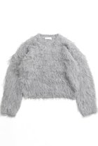 【メゾンスペシャル/MAISON SPECIAL】のFluffy Shaggy Knit Pullover/フラッフィーシャギープルオーバー 人気、トレンドファッション・服の通販 founy(ファニー) ファッション Fashion レディースファッション WOMEN トップス・カットソー Tops/Tshirt ニット Knit Tops プルオーバー Pullover インナー Inner カーディガン Cardigan コンパクト Compact 今季 This Season 定番 Standard ボトム Bottom おすすめ Recommend NEW・新作・新着・新入荷 New Arrivals thumbnail GRY(グレー)|ID: prp329100004162627 ipo3291000000028743755