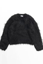 【メゾンスペシャル/MAISON SPECIAL】のFluffy Shaggy Knit Pullover/フラッフィーシャギープルオーバー BLK(ブラック)|ID: prp329100004162627 ipo3291000000028743756