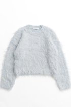 【メゾンスペシャル/MAISON SPECIAL】のFluffy Shaggy Knit Pullover/フラッフィーシャギープルオーバー BLU(ブルー)|ID:prp329100004162627