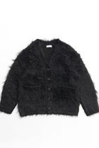 【メゾンスペシャル/MAISON SPECIAL】のFluffy Shaggy Knit Cardigan/フラッフィーシャギーカーディガン BLK(ブラック)|ID: prp329100004162628 ipo3291000000028743763