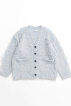 【メゾンスペシャル/MAISON SPECIAL】のFluffy Shaggy Knit Cardigan/フラッフィーシャギーカーディガン BLU(ブルー)|ID:prp329100004162628