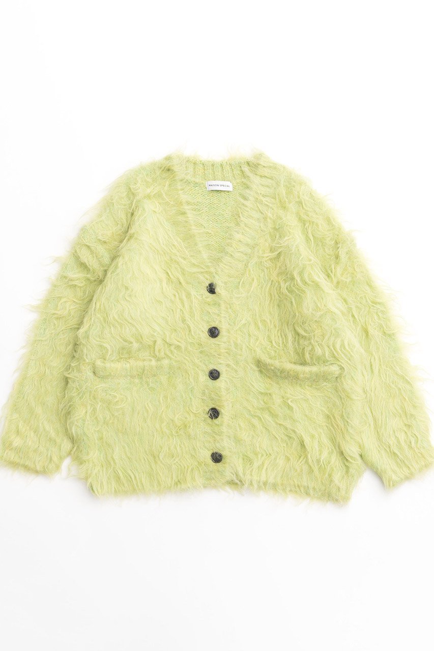 【メゾンスペシャル/MAISON SPECIAL】のFluffy Shaggy Knit Cardigan/フラッフィーシャギーカーディガン インテリア・キッズ・メンズ・レディースファッション・服の通販 founy(ファニー) 　ファッション　Fashion　レディースファッション　WOMEN　トップス・カットソー　Tops/Tshirt　ニット　Knit Tops　カーディガン　Cardigans　インナー　Inner　秋　Autumn/Fall　カーディガン　Cardigan　定番　Standard　ポケット　Pocket　冬　Winter　NEW・新作・新着・新入荷　New Arrivals　LIME(ライム)|ID: prp329100004162628 ipo3291000000028743766