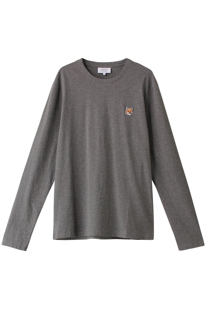 【メゾン キツネ/MAISON KITSUNE / MEN】の【MEN】FOX HEAD PATCH レギュラー ロングスリーブ Tシャツ インテリア・キッズ・メンズ・レディースファッション・服の通販 founy(ファニー) https://founy.com/ ファッション Fashion メンズファッション Fashion for Men トップス・カットソー Cut & Sew Tops メンズシャツ Shirts シンプル Simple, Minimal スリーブ Sleeve, Long Sleeve / Short Sleeve レギュラー Regular, Standard Fit ロング Long, Long-Length |ID: prp329100004162629 ipo3291000000032896578