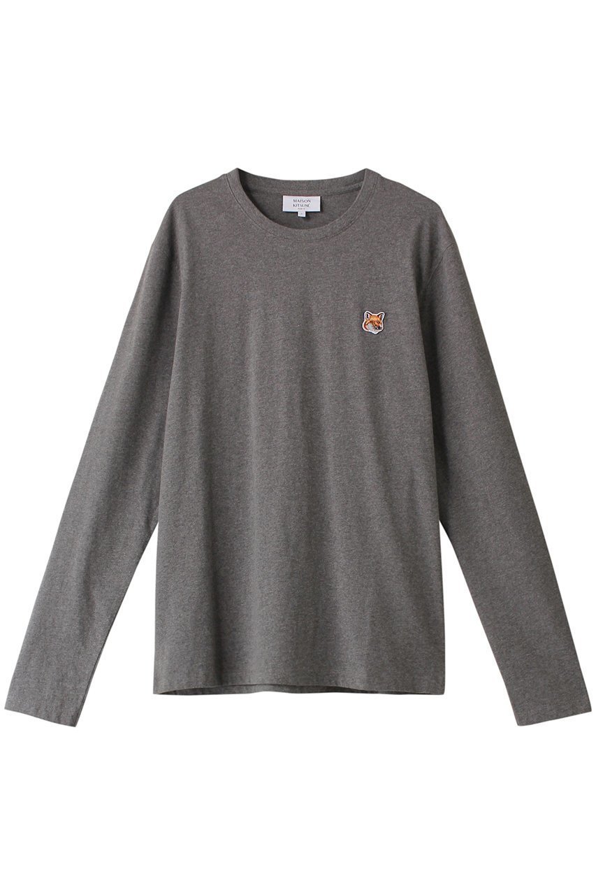 【メゾン キツネ/MAISON KITSUNE / MEN】の【MEN】FOX HEAD PATCH レギュラー ロングスリーブ Tシャツ 人気、トレンドファッション・服の通販 founy(ファニー) 　ファッション　Fashion　メンズファッション　Fashion for Men　トップス・カットソー　Cut & Sew Tops　メンズシャツ　Shirts　シンプル　Simple, Minimal　スリーブ　Sleeve, Long Sleeve / Short Sleeve　レギュラー　Regular, Standard Fit　ロング　Long, Long-Length　 other-1|ID: prp329100004162629 ipo3291000000032896578