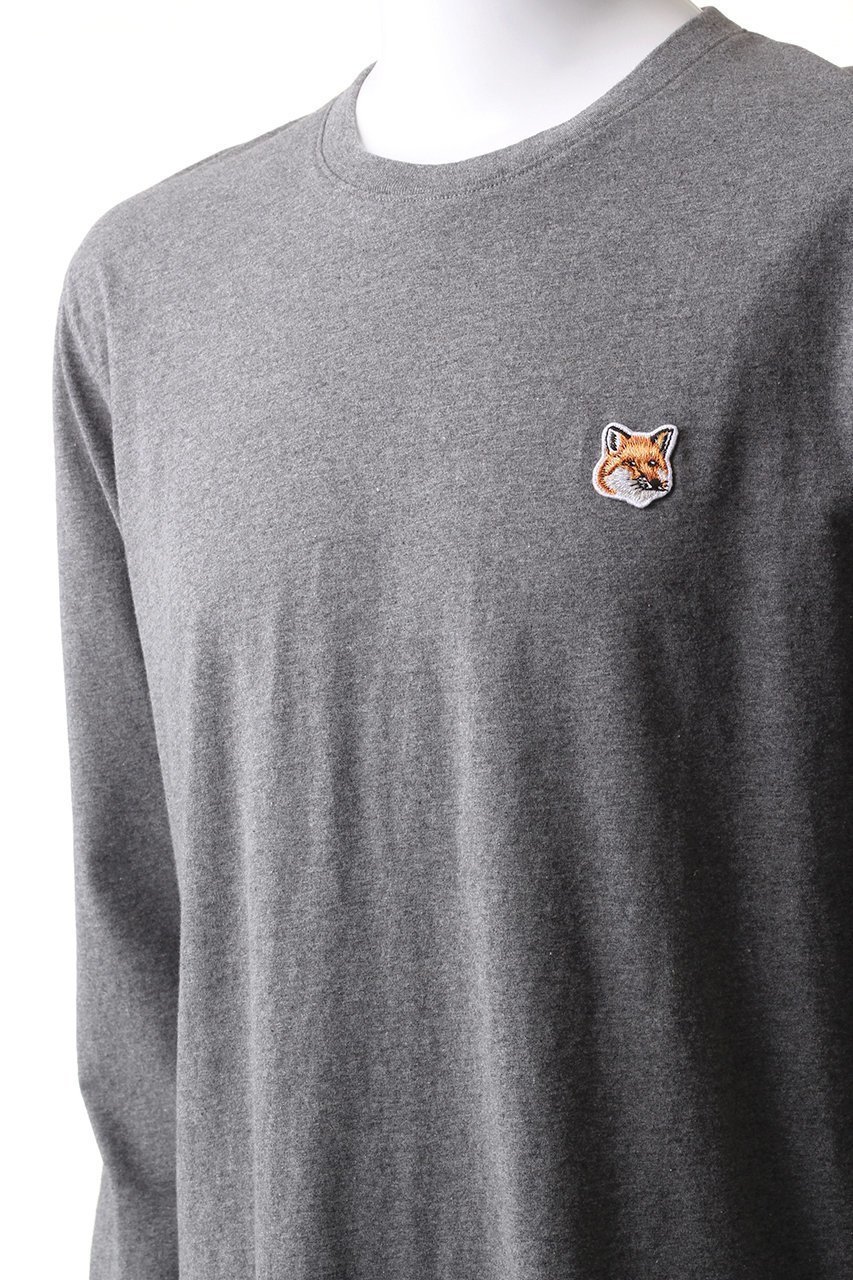 【メゾン キツネ/MAISON KITSUNE / MEN】の【MEN】FOX HEAD PATCH レギュラー ロングスリーブ Tシャツ 人気、トレンドファッション・服の通販 founy(ファニー) 　ファッション　Fashion　メンズファッション　Fashion for Men　トップス・カットソー　Cut & Sew Tops　メンズシャツ　Shirts　シンプル　Simple, Minimal　スリーブ　Sleeve, Long Sleeve / Short Sleeve　レギュラー　Regular, Standard Fit　ロング　Long, Long-Length　other-5|ID: prp329100004162629 ipo3291000000032896593