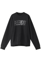 【エムエムシックス メゾンマルジェラ/MM6 Maison Margiela / MEN】の【MEN】Numeric logo スウェット トップス ブラック|ID: prp329100004162632 ipo3291000000028743775