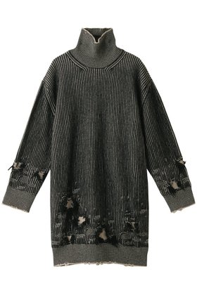 【エムエム6 メゾン マルタン マルジェラ/MM6 Maison Martin Margiela】 ハイネックニット ミディドレス人気、トレンドファッション・服の通販 founy(ファニー) ファッション Fashion レディースファッション WOMEN ワンピース Dress ドレス Party Dresses チュニック Tunic A/W・秋冬 Aw・Autumn/Winter・Fw・Fall-Winter おすすめ Recommend スタイリッシュ Stylish ストライプ Stripe ダメージ Damage チュニック Tunic ドレス Dress ハイネック High Neck レギンス Leggings NEW・新作・新着・新入荷 New Arrivals |ID:prp329100004162636