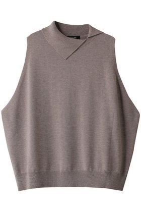 【ミズイロ インド/mizuiro ind】のasymmetry collar wide vest ベスト 人気、トレンドファッション・服の通販 founy(ファニー) ファッション Fashion レディースファッション WOMEN トップス・カットソー Tops/Tshirt ニット Knit Tops ベスト/ジレ Gilets/Vests プルオーバー Pullover アシンメトリー Asymmetry シンプル Simple トレンド Trend ベスト Vest ロング Long NEW・新作・新着・新入荷 New Arrivals |ID:prp329100004162662