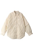 【クラネ/CLANE】のPADDED CRUMPLY SHIRT JACKET ジャケット 人気、トレンドファッション・服の通販 founy(ファニー) ファッション Fashion レディースファッション WOMEN アウター Coat Outerwear ジャケット Jackets ジャケット Jacket 半袖 Short Sleeve NEW・新作・新着・新入荷 New Arrivals thumbnail IVORY|ID: prp329100004162665 ipo3291000000028743868