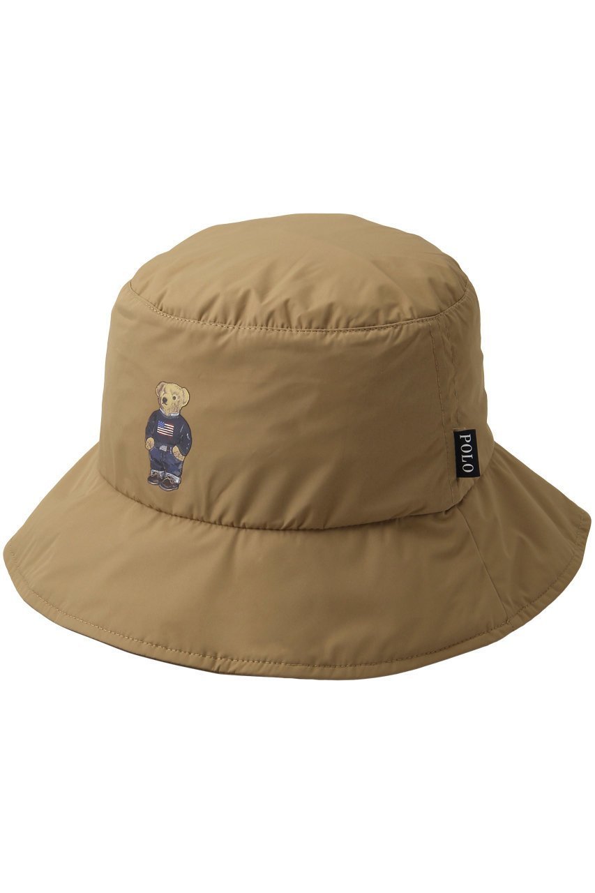 【ポロラルフローレン/POLO RALPH LAUREN】のベア レインハット ポケッタブル インテリア・キッズ・メンズ・レディースファッション・服の通販 founy(ファニー) 　ファッション　Fashion　レディースファッション　Ladies' Fashion Online　帽子　Hats　アウトドア　Outdoor　再入荷　Restock/Back In Stock/Re Arrival　帽子　Hat　旅行　Travel　キャメル|ID: prp329100004162677 ipo3291000000032684717