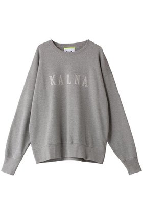 【カルナ/KALNA】のクロス刺しゅう ロゴスウェット プルオーバー 人気、トレンドファッション・服の通販 founy(ファニー) ファッション Fashion レディースファッション WOMEN トップス・カットソー Tops/Tshirt シャツ/ブラウス Shirts/Blouses パーカ Sweats ロング / Tシャツ T-Shirts プルオーバー Pullover スウェット Sweat カットソー Cut and Sewn スウェット Sweat スタイリッシュ Stylish スリーブ Sleeve ロング Long |ID:prp329100004162679