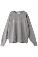 【カルナ/KALNA】のクロス刺しゅう ロゴスウェット プルオーバー 人気、トレンドファッション・服の通販 founy(ファニー) ファッション Fashion レディースファッション WOMEN トップス・カットソー Tops/Tshirt シャツ/ブラウス Shirts/Blouses パーカ Sweats ロング / Tシャツ T-Shirts プルオーバー Pullover スウェット Sweat カットソー Cut and Sewn スウェット Sweat スタイリッシュ Stylish スリーブ Sleeve ロング Long NEW・新作・新着・新入荷 New Arrivals |ID:prp329100004162679