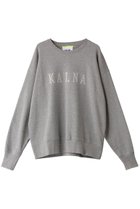 【カルナ/KALNA】のクロス刺しゅう ロゴスウェット プルオーバー 人気、トレンドファッション・服の通販 founy(ファニー) ファッション Fashion レディースファッション WOMEN トップス・カットソー Tops/Tshirt シャツ/ブラウス Shirts/Blouses パーカ Sweats ロング / Tシャツ T-Shirts プルオーバー Pullover スウェット Sweat カットソー Cut and Sewn スウェット Sweat スタイリッシュ Stylish スリーブ Sleeve ロング Long NEW・新作・新着・新入荷 New Arrivals thumbnail グレー|ID: prp329100004162679 ipo3291000000028743913