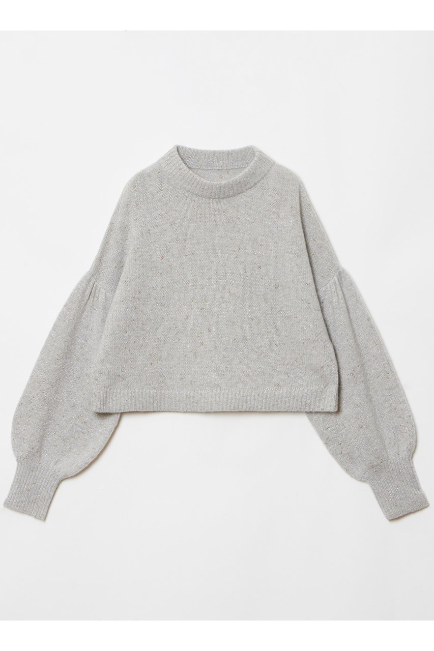 【アルアバイル/allureville】の【LOULOU WILLOUGHBY】LINSIEMEプルオーバー インテリア・キッズ・メンズ・レディースファッション・服の通販 founy(ファニー) 　ファッション　Fashion　レディースファッション　Fashion for Women　トップス・カットソー　Cut & Sew Tops　ニット　Knit Tops & Sweaters　カジュアルプルオーバー・ニットトップス　Pullovers & Knit Tops / Casual Pullovers　イタリア　Italy　コレクション　Collection, Seasonal Line　コンパクト　Compact, Small Size　スリーブ　Sleeve, Long Sleeve / Short Sleeve　ドロップ　Drop Shoulder, Dropped Style　ボトム　Bottoms, Lower Wear　冬　Winter / This Winter　A/W・秋冬　Autumn/Winter　グレー|ID: prp329100004164048 ipo3291000000032964867