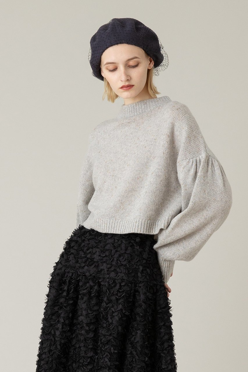 【アルアバイル/allureville】の【LOULOU WILLOUGHBY】LINSIEMEプルオーバー 人気、トレンドファッション・服の通販 founy(ファニー) 　ファッション　Fashion　レディースファッション　Fashion for Women　トップス・カットソー　Cut & Sew Tops　ニット　Knit Tops & Sweaters　カジュアルプルオーバー・ニットトップス　Pullovers & Knit Tops / Casual Pullovers　イタリア　Italy　コレクション　Collection, Seasonal Line　コンパクト　Compact, Small Size　スリーブ　Sleeve, Long Sleeve / Short Sleeve　ドロップ　Drop Shoulder, Dropped Style　ボトム　Bottoms, Lower Wear　冬　Winter / This Winter　A/W・秋冬　Autumn/Winter　other-6|ID: prp329100004164048 ipo3291000000032964886