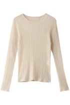 【アルアバイル/allureville】のソフトシアーリブプルオーバー 人気、トレンドファッション・服の通販 founy(ファニー) ファッション Fashion レディースファッション Fashion for Women トップス・カットソー Cut & Sew Tops ニット Knit Tops & Sweaters カジュアルプルオーバー・ニットトップス Pullovers & Knit Tops / Casual Pullovers おすすめ Recommended / Our Picks シアー Sheer, See-Through シンプル Simple, Minimal thumbnail アイボリー|ID: prp329100004164054 ipo3291000000032924191