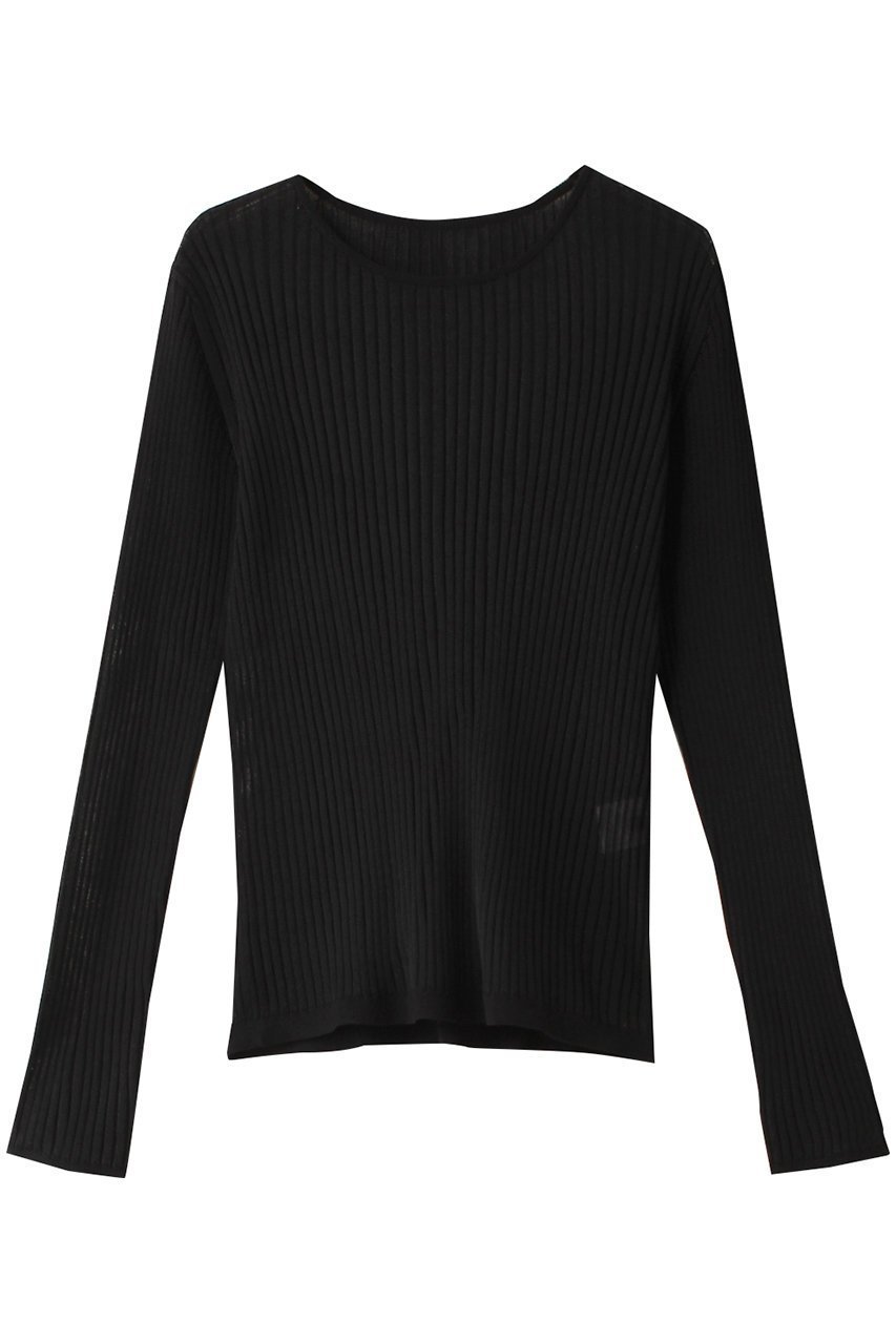 【アルアバイル/allureville】のソフトシアーリブプルオーバー インテリア・キッズ・メンズ・レディースファッション・服の通販 founy(ファニー) ファッション Fashion レディースファッション Fashion for Women トップス・カットソー Cut & Sew Tops ニット Knit Tops & Sweaters カジュアルプルオーバー・ニットトップス Pullovers & Knit Tops / Casual Pullovers おすすめ Recommended / Our Picks シアー Sheer, See-Through シンプル Simple, Minimal ブラック|ID: prp329100004164054 ipo3291000000032924199