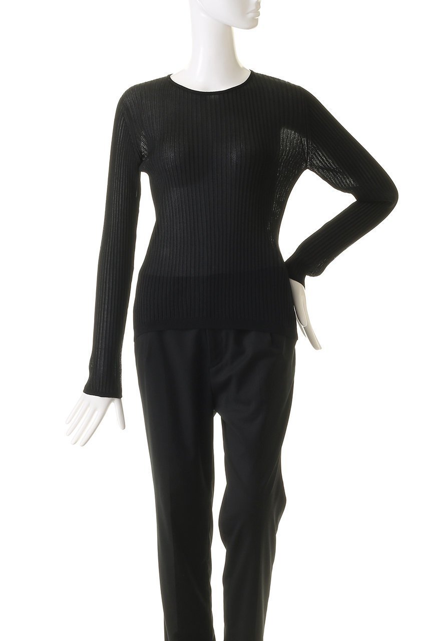 【アルアバイル/allureville】のソフトシアーリブプルオーバー 人気、トレンドファッション・服の通販 founy(ファニー) ファッション Fashion レディースファッション Fashion for Women トップス・カットソー Cut & Sew Tops ニット Knit Tops & Sweaters カジュアルプルオーバー・ニットトップス Pullovers & Knit Tops / Casual Pullovers おすすめ Recommended / Our Picks シアー Sheer, See-Through シンプル Simple, Minimal other-2|ID: prp329100004164054 ipo3291000000032924208