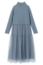 【アナイ/ANAYI】のチュールドッキングワンピース 人気、トレンドファッション・服の通販 founy(ファニー) ファッション Fashion レディースファッション WOMEN ワンピース Dress チュニック Tunic エレガント 上品 Elegant ギャザー Gather ジャケット Jacket タフタ Taffeta チュニック Tunic チュール Tulle ドッキング Docking バレエ Ballet ロング Long NEW・新作・新着・新入荷 New Arrivals thumbnail ブルー|ID: prp329100004164056 ipo3291000000028761306