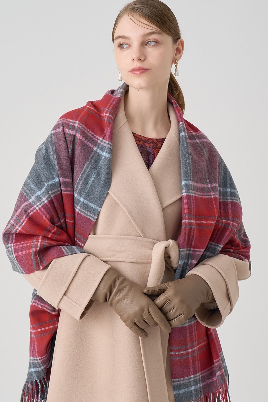 【アナイ/ANAYI】のマドラスチェックカシミヤストール 人気、トレンドファッション・服の通販 founy(ファニー) 　ファッション　Fashion　レディースファッション　Fashion for Women　ストール　Soft & Warm Scarves　マフラー・スヌード / 冬小物の定番　Scarves & Mufflers　なめらか　Smooth, Silky Texture　ストール　Stole, Wrap　チェック　Check, Plaid, Tartan　マフラー　Scarf, Muffler　other-5|ID: prp329100004164060 ipo3291000000032827354