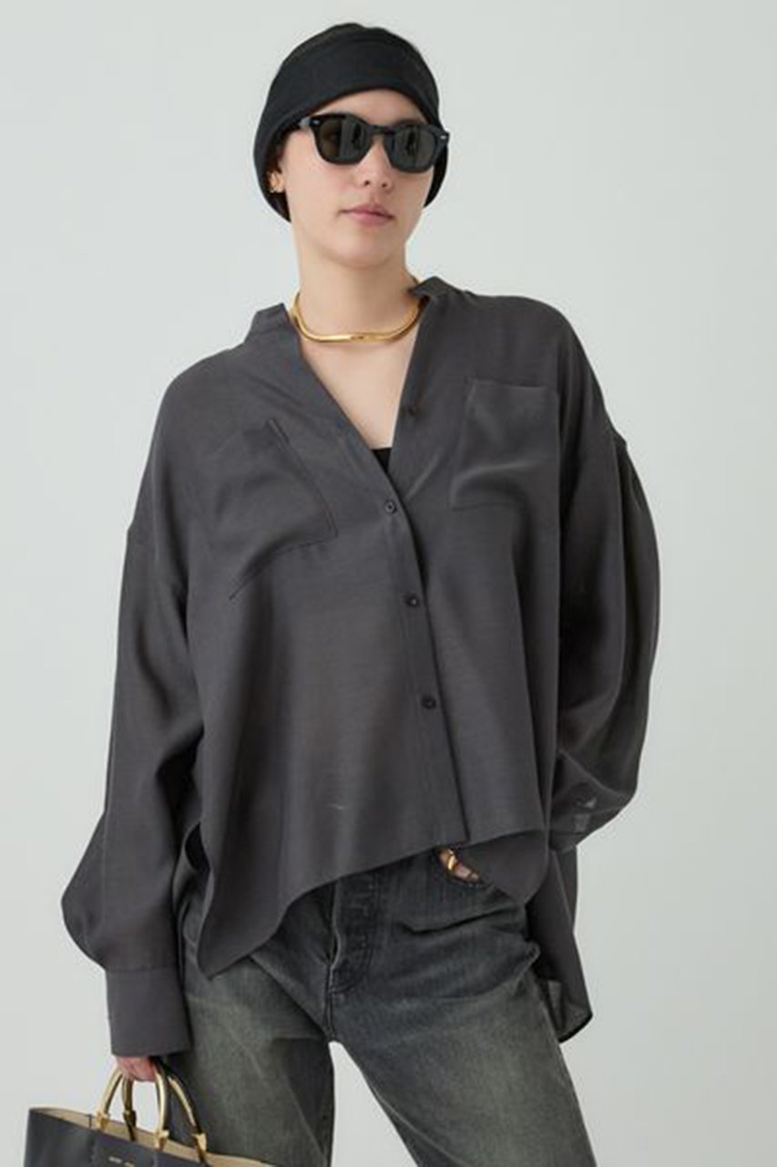 【カオス/Chaos】のパランビエラシャツ 人気、トレンドファッション・服の通販 founy(ファニー) 　ファッション　Fashion　レディースファッション　WOMEN　トップス・カットソー　Tops/Tshirt　シャツ/ブラウス　Shirts/Blouses　キュプラ　Cupra　スリーブ　Sleeve　ドレープ　Drape　バランス　Balance　フェミニン　Feminine　ロング　Long　NEW・新作・新着・新入荷　New Arrivals　 other-1|ID: prp329100004164066 ipo3291000000028761342