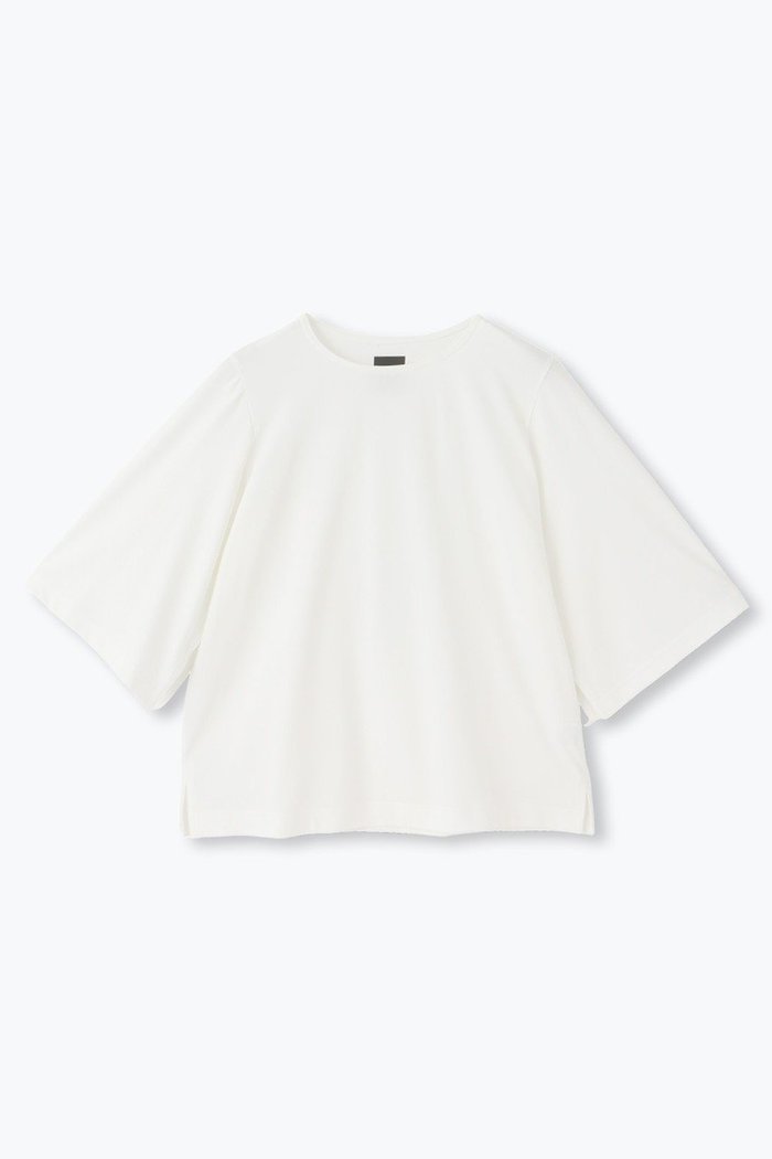 【レリル/lelill】のスリットスリーブTシャツ インテリア・キッズ・メンズ・レディースファッション・服の通販 founy(ファニー) https://founy.com/ ファッション Fashion レディースファッション Fashion for Women トップス・カットソー Cut & Sew Tops シャツ・ブラウス・オフィスカジュアル Elegant Blouses & Button-Ups ロングTシャツ・Tシャツ Longline T-Shirts & Tees カットソー・ベーシックTシャツ Cut-and-Sewn Tops / Stretch Tees & Basics ショート Short, Short Length スリット Slit, Slit Detail スリーブ Sleeve, Long Sleeve / Short Sleeve フレア Flare, Flared 人気 Popular, Best Seller 定番 Standard, Basic Item |ID: prp329100004165001 ipo3291000000035935845