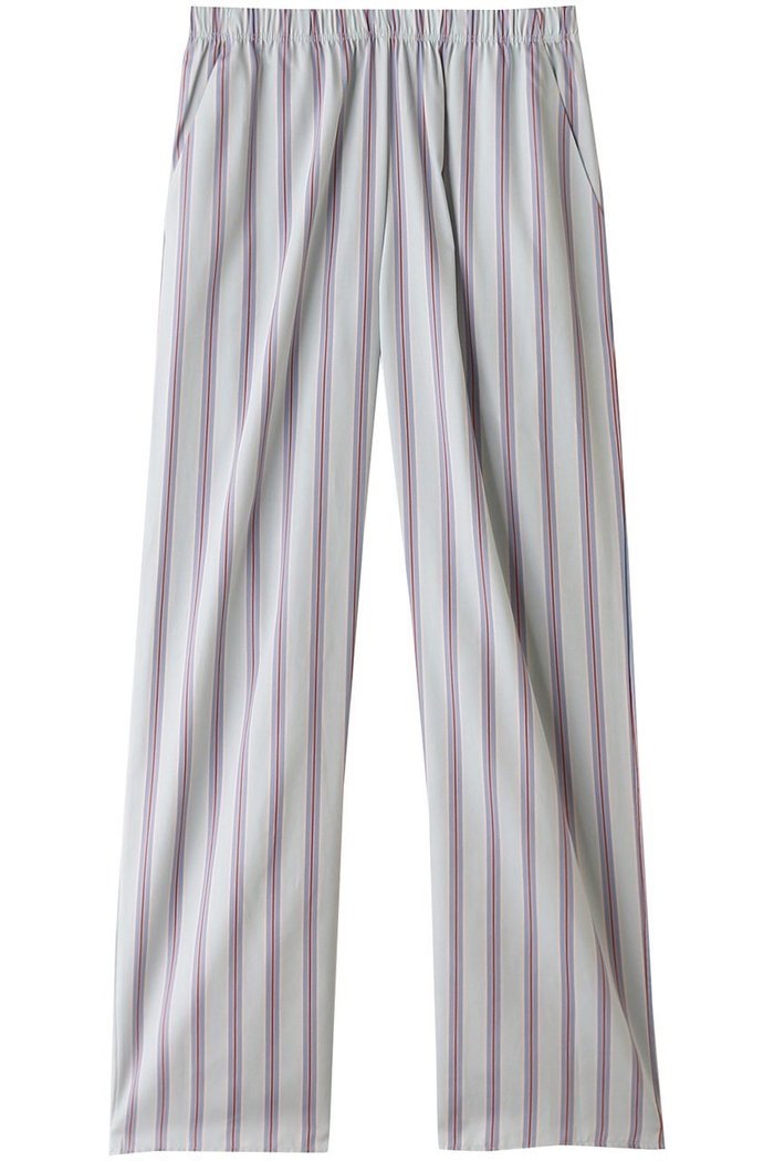 【ハンロ/HANRO】のロングパンツ インテリア・キッズ・メンズ・レディースファッション・服の通販 founy(ファニー) https://founy.com/ ファッション Fashion レディースファッション Fashion for Women パンツ Pants & Trousers カットソー Cut and Sewn Top ストライプ Stripe, Striped Pattern セットアップ Set-Up, Coordinated Outfit パジャマ Pajamas, Sleepwear ロング Long, Long-Length |ID: prp329100004165005 ipo3291000000032832928