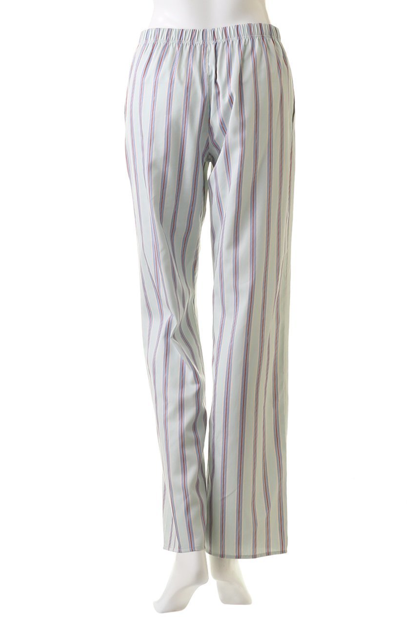 【ハンロ/HANRO】のロングパンツ 人気、トレンドファッション・服の通販 founy(ファニー) 　ファッション　Fashion　レディースファッション　Fashion for Women　パンツ　Pants & Trousers　カットソー　Cut and Sewn Top　ストライプ　Stripe, Striped Pattern　セットアップ　Set-Up, Coordinated Outfit　パジャマ　Pajamas, Sleepwear　ロング　Long, Long-Length　other-4|ID: prp329100004165005 ipo3291000000032832932
